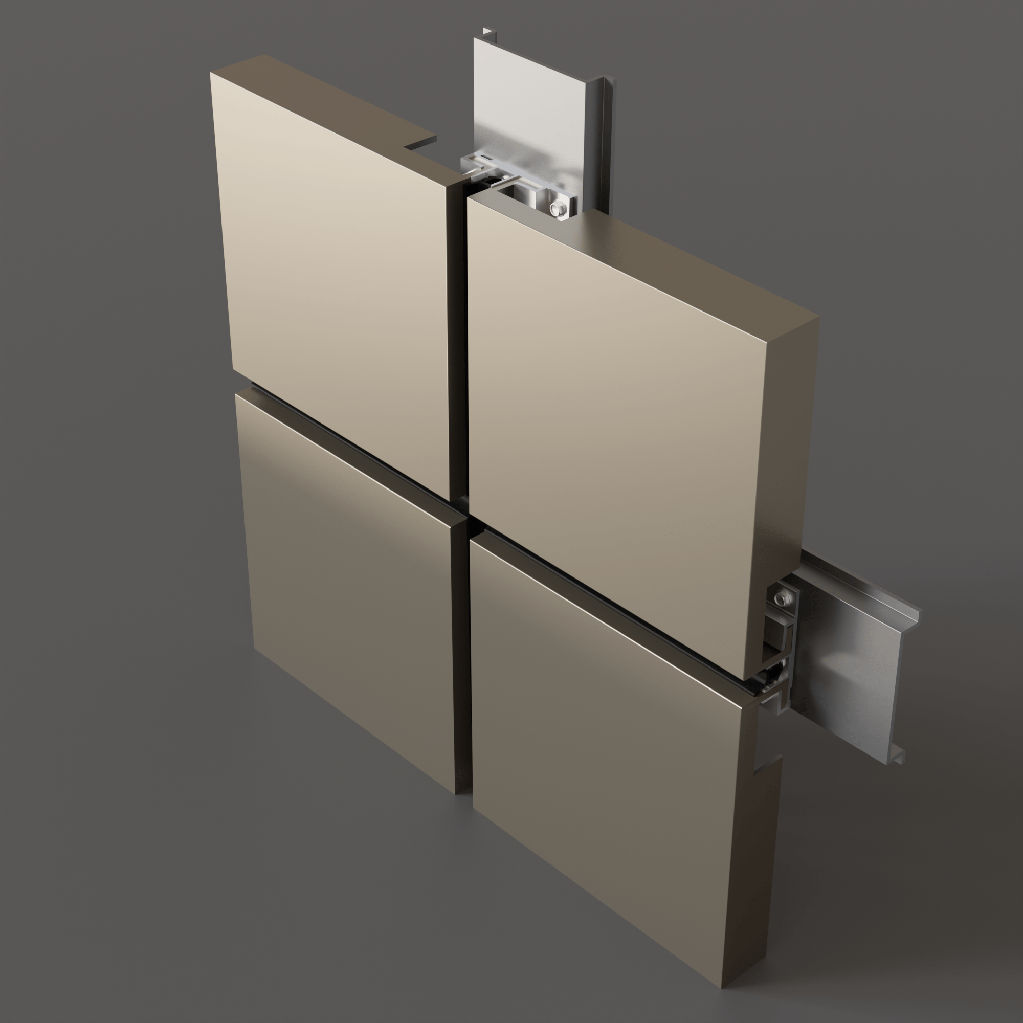 Aluminum-composite-panels-system-CMP-3000-Dry-&-Wet-System	